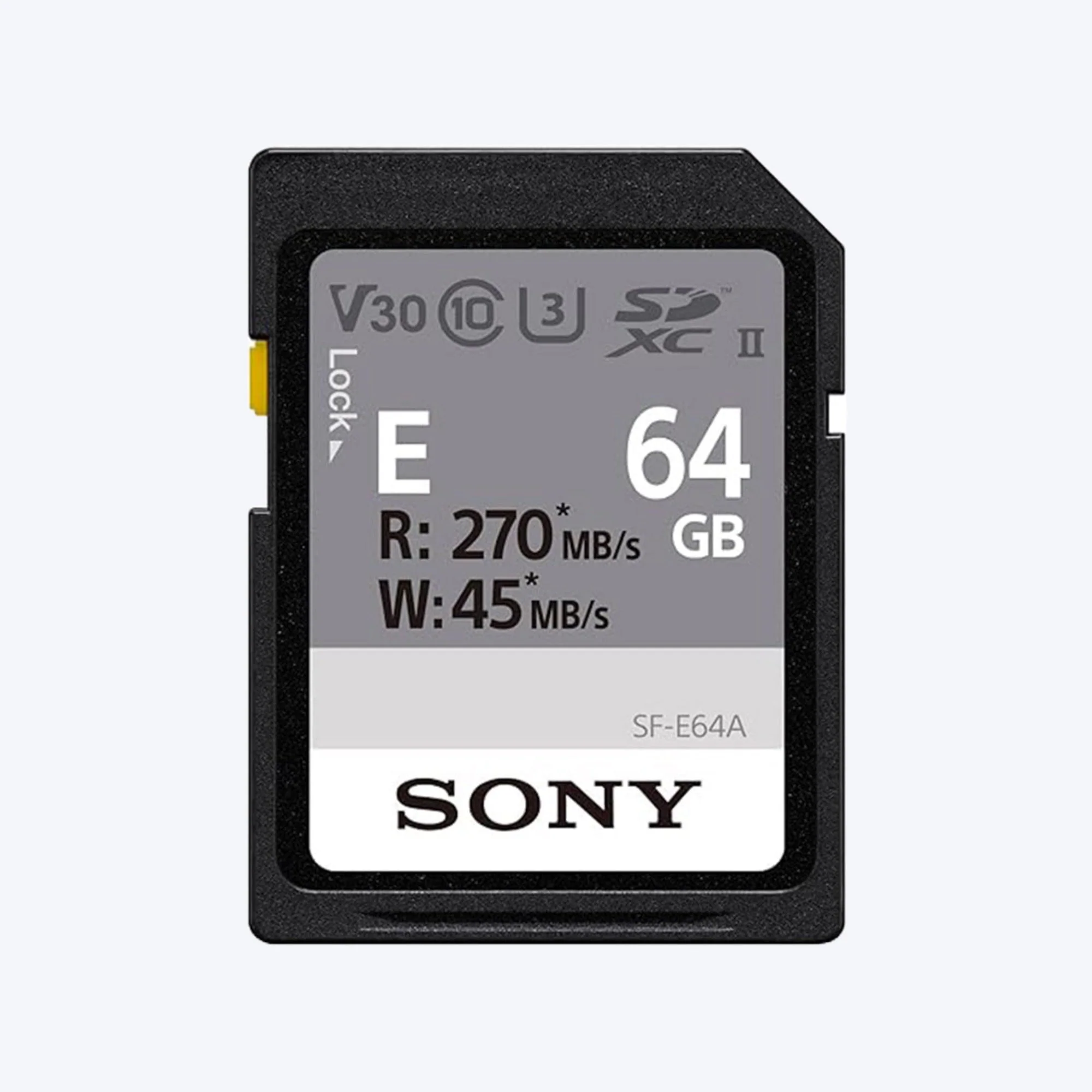 Sony SF-E64A SF-E Series UHS-II SD 64GB Memory Card