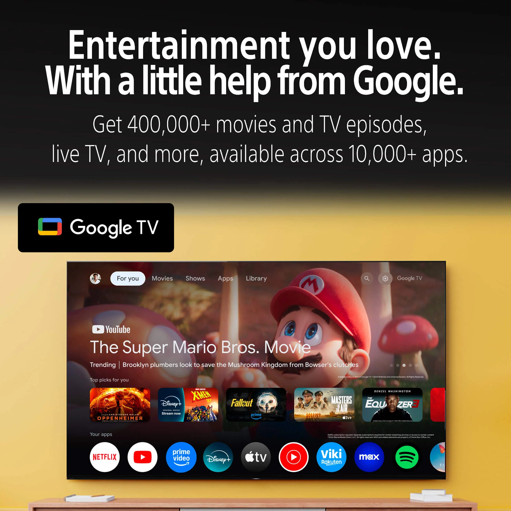 Sony | BRAVIA 5 | 55 inch | XR Processor | Mini LED | 4K Ultra HD | High Dynamic Range (HDR) | Smart TV (Google TV) - Image 5